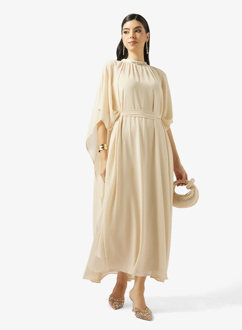 Khizana  Slef Tie Up Kaftan for Women | Best Price UAE